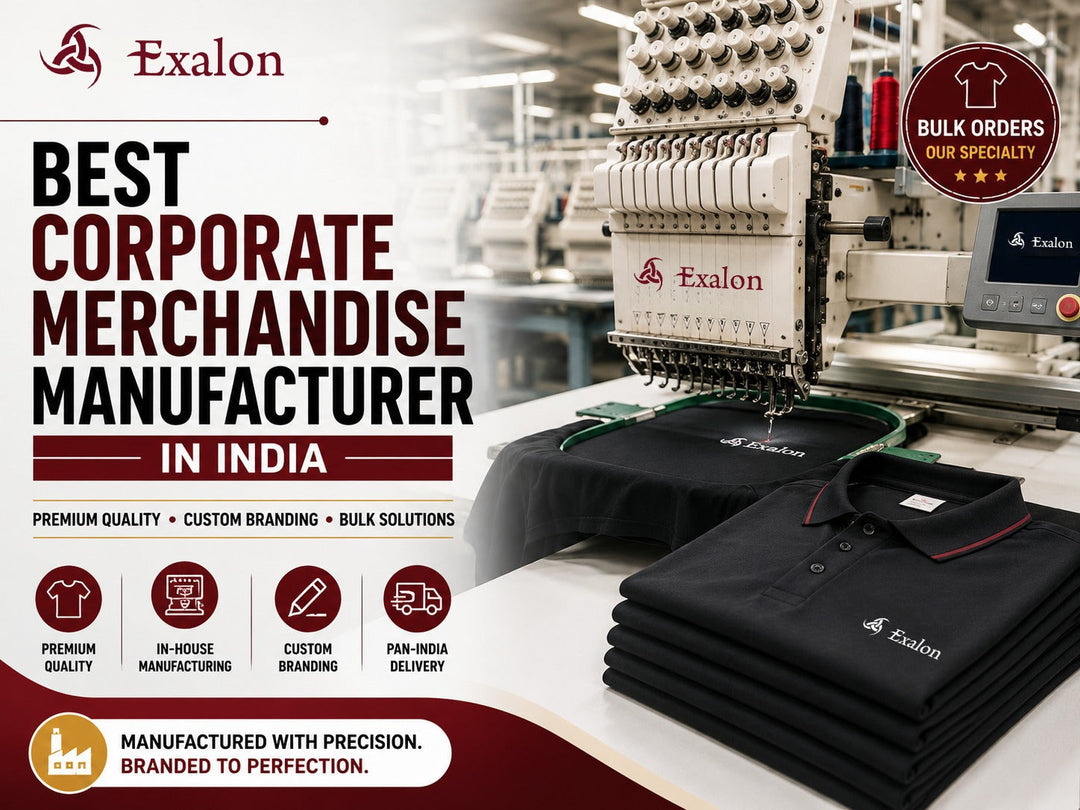 Best Corporate Merchandise Manufacturer in India | Bulk Custom Branding Solutions | Exalon