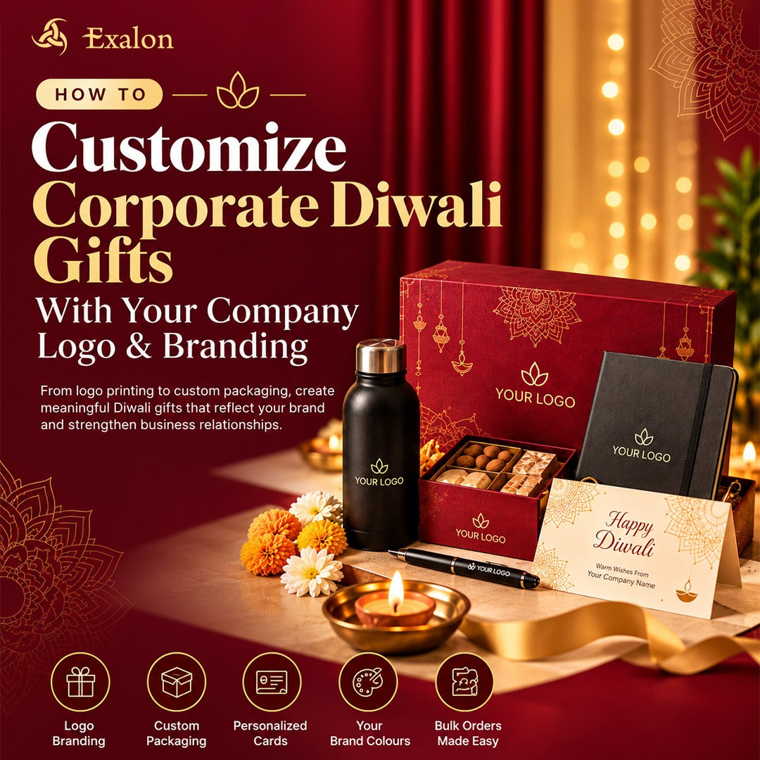 How to Customize Corporate Diwali Gifts With Your Company Logo & Branding