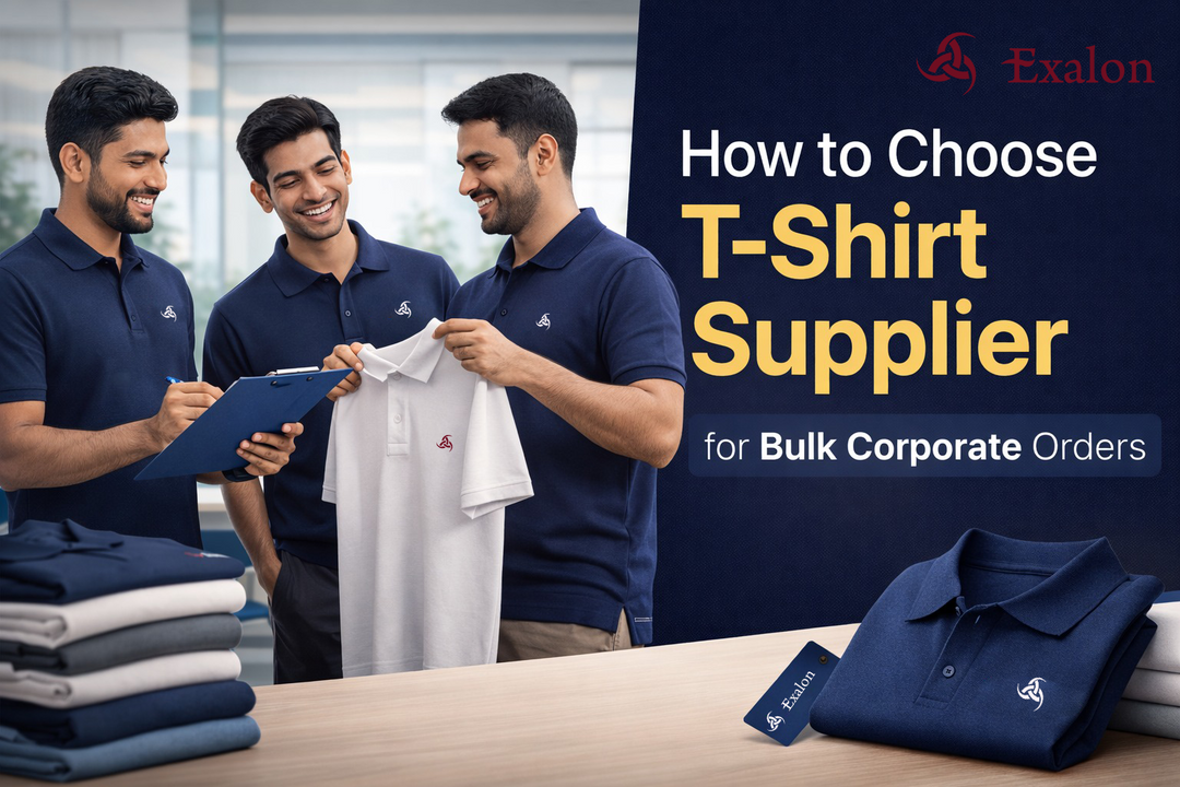 How to Choose the Right T-Shirt Supplier for Bulk Corporate Orders