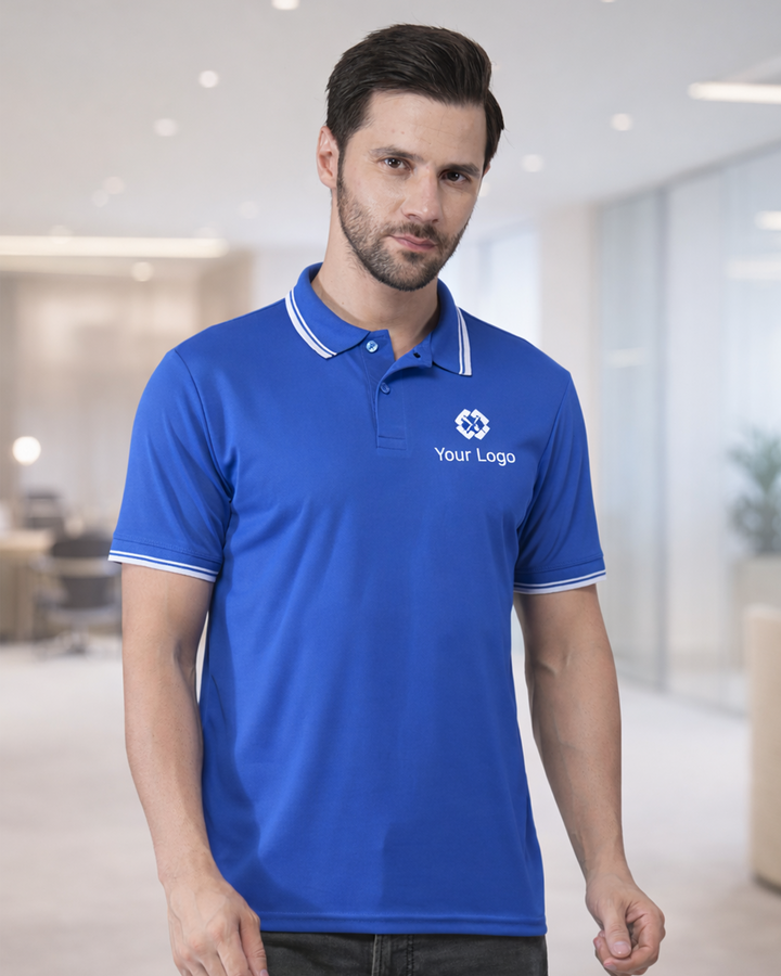Exalon Royal Blue Unisex Corporate Polo Shirt