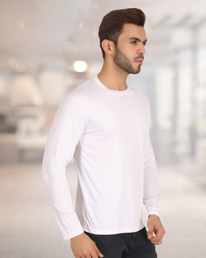 Full Sleeve Round Neck T-Shirt for Corporate Branding