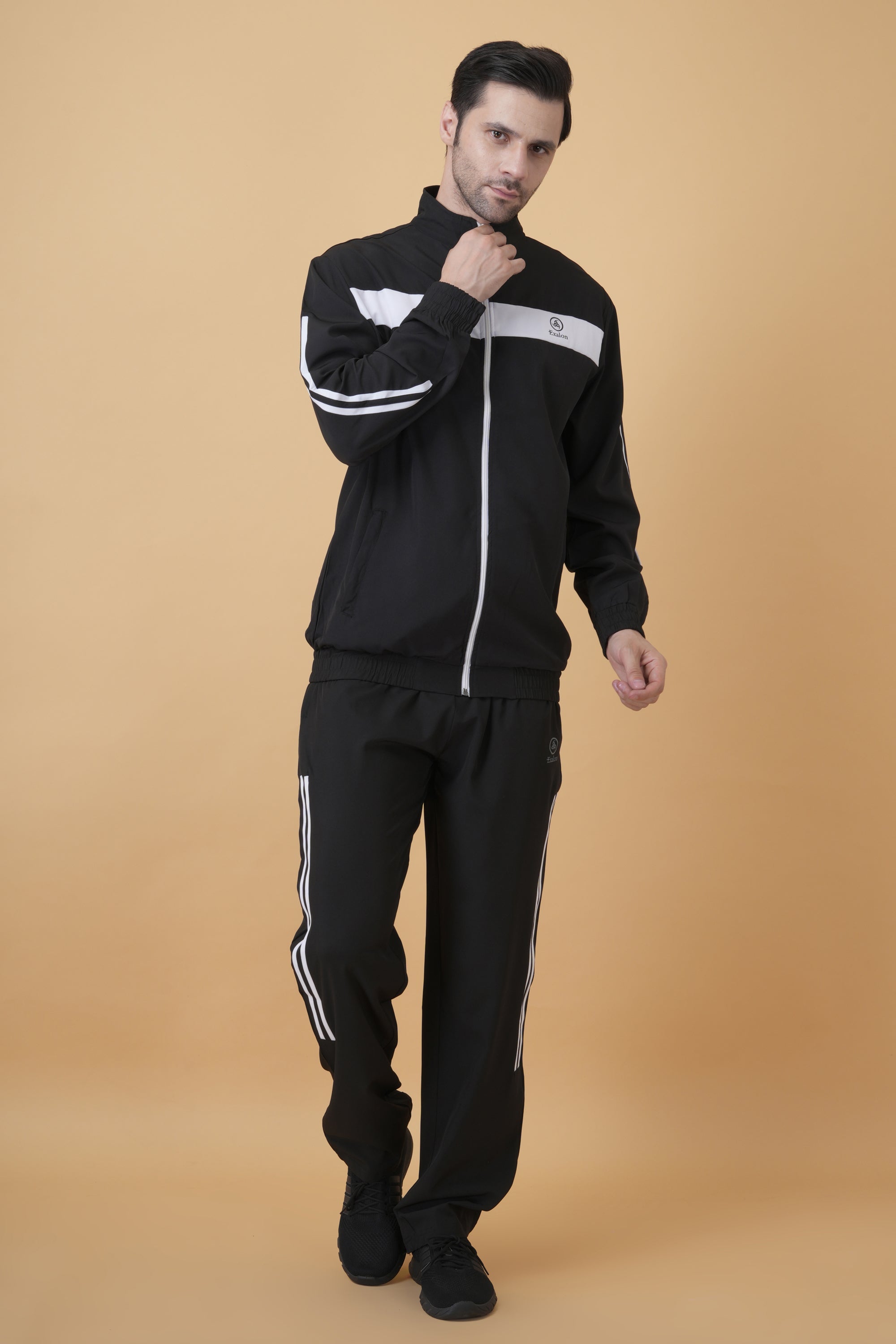 Black Sports Tracksuit for Men | Premium Corporate & Teamwear Bulk Orders