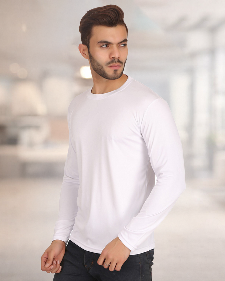 Full Sleeve Round Neck T-Shirt for Corporate Branding
