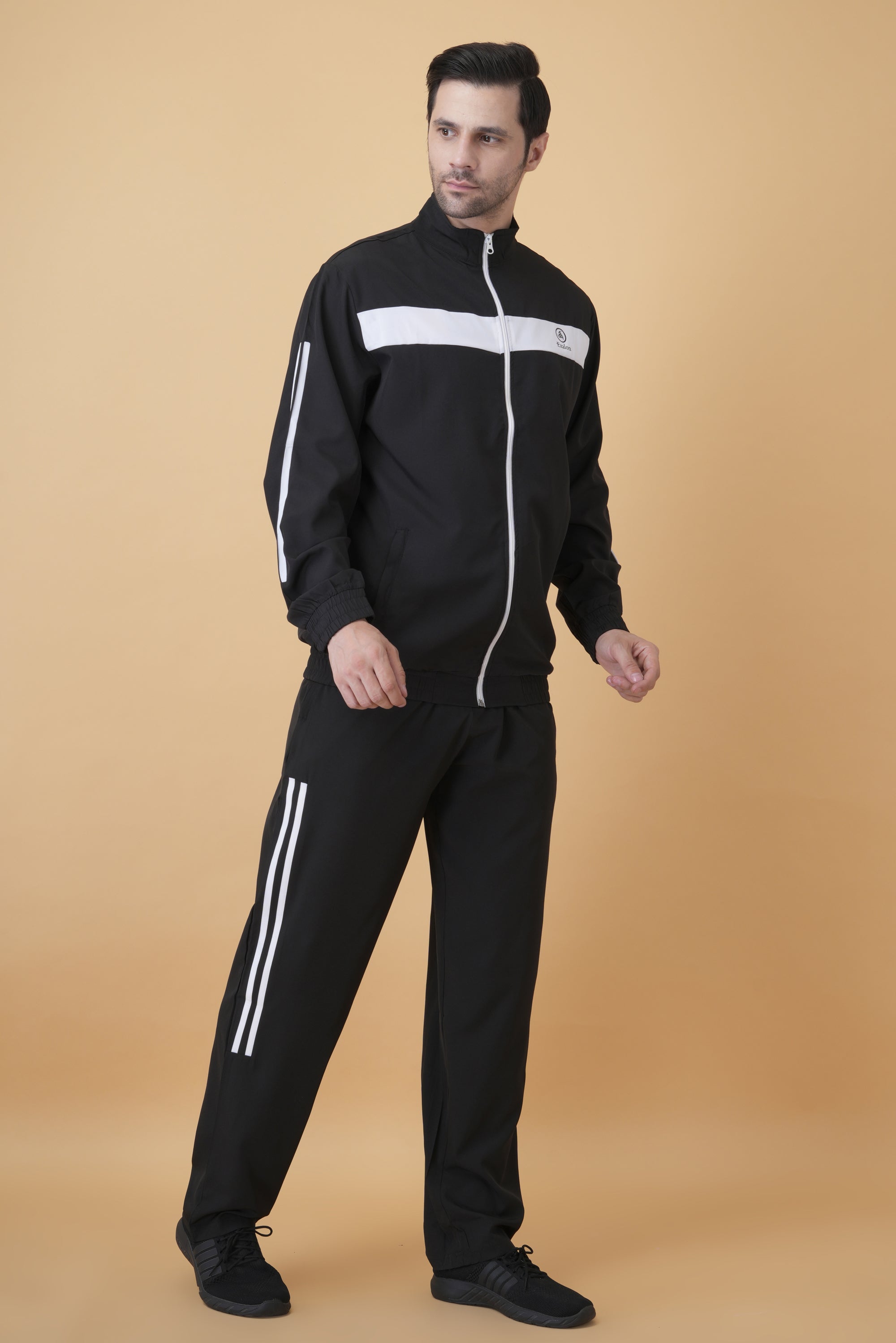 Black Sports Tracksuit for Men | Premium Corporate & Teamwear Bulk Orders