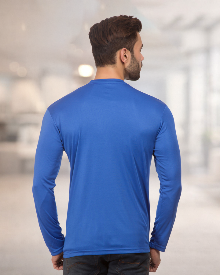 Men’s Royal Blue Full Sleeve T-Shirt