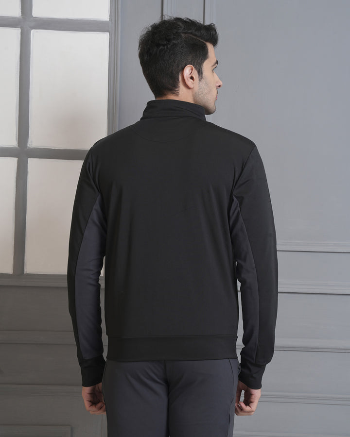 Charcoal Grey Executive Team Tracksuit Set