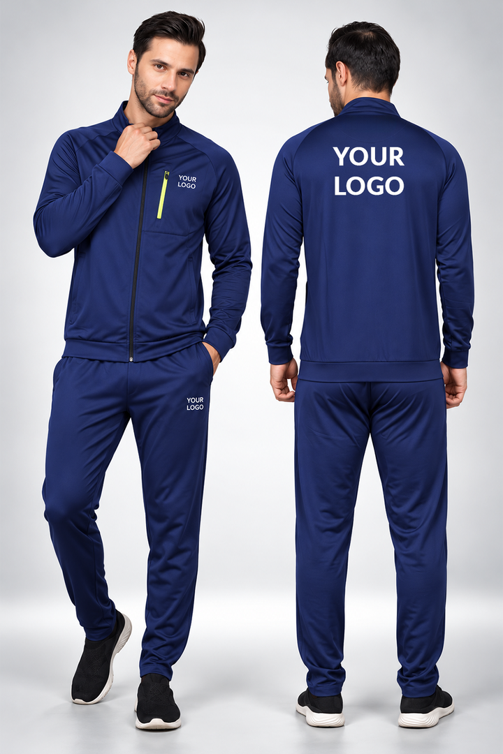 Men’s Midnight Navy Tracksuit Set for Corporate Teams