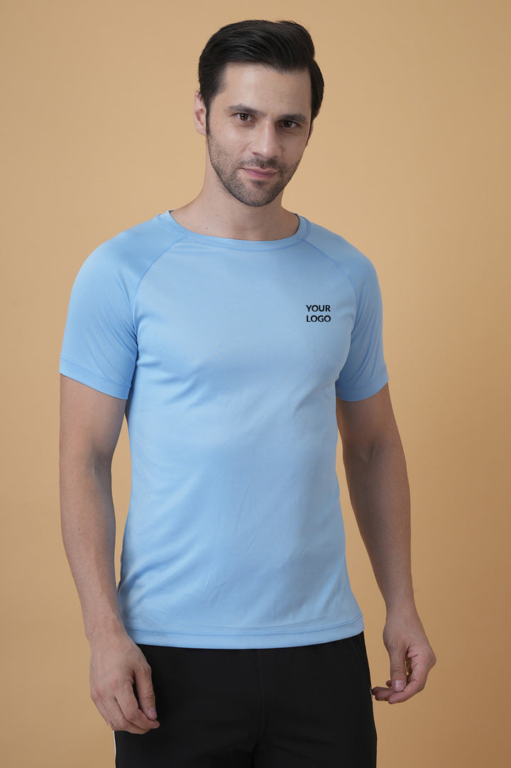 Micro Polyester Corporate Round Neck T-Shirt