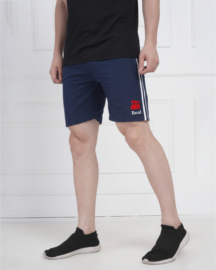 Men’s Navy Blue Sports Shorts