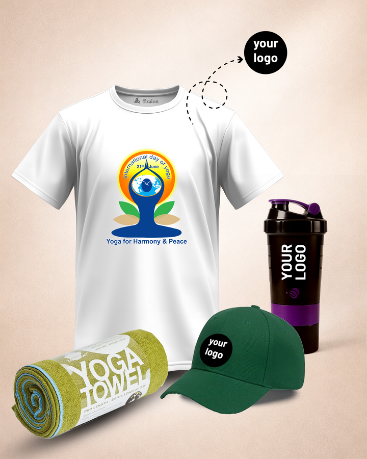 Customized International Yoga Day Corporate Kit