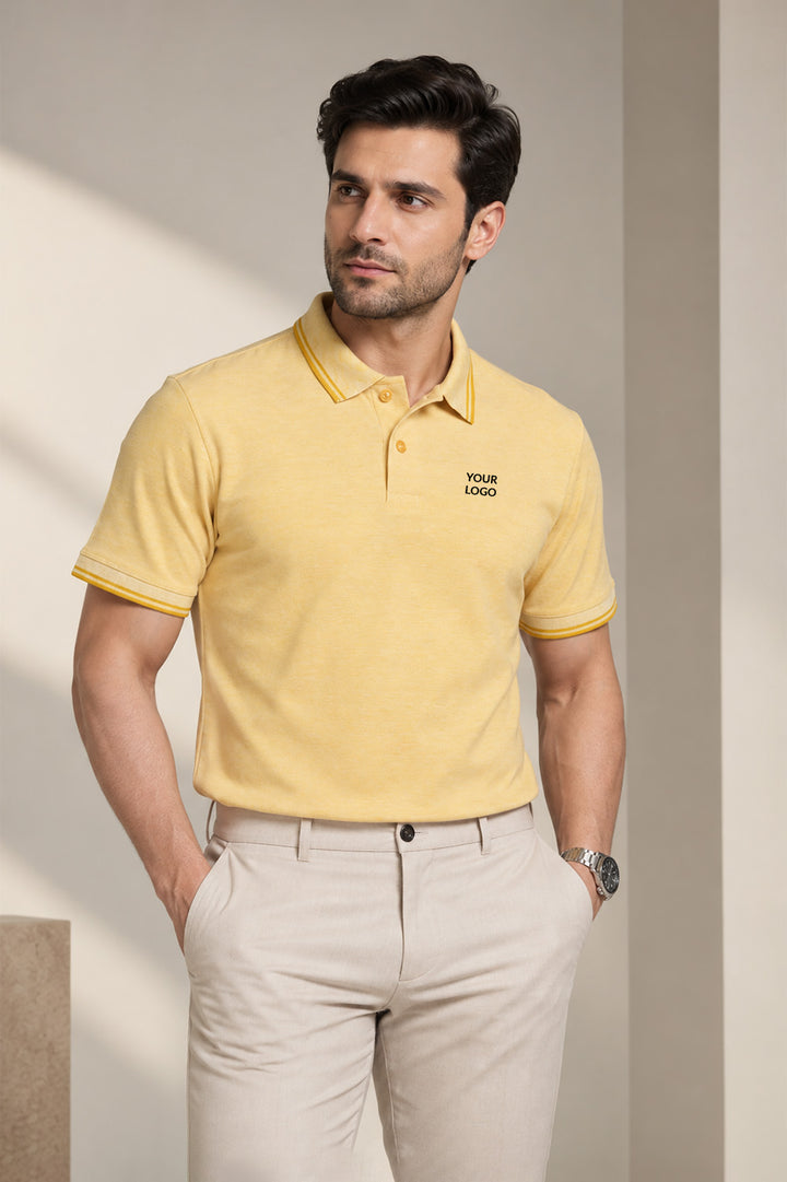 Corporate Polo T-Shirt – 200 GSM | Custom Logo Uniform