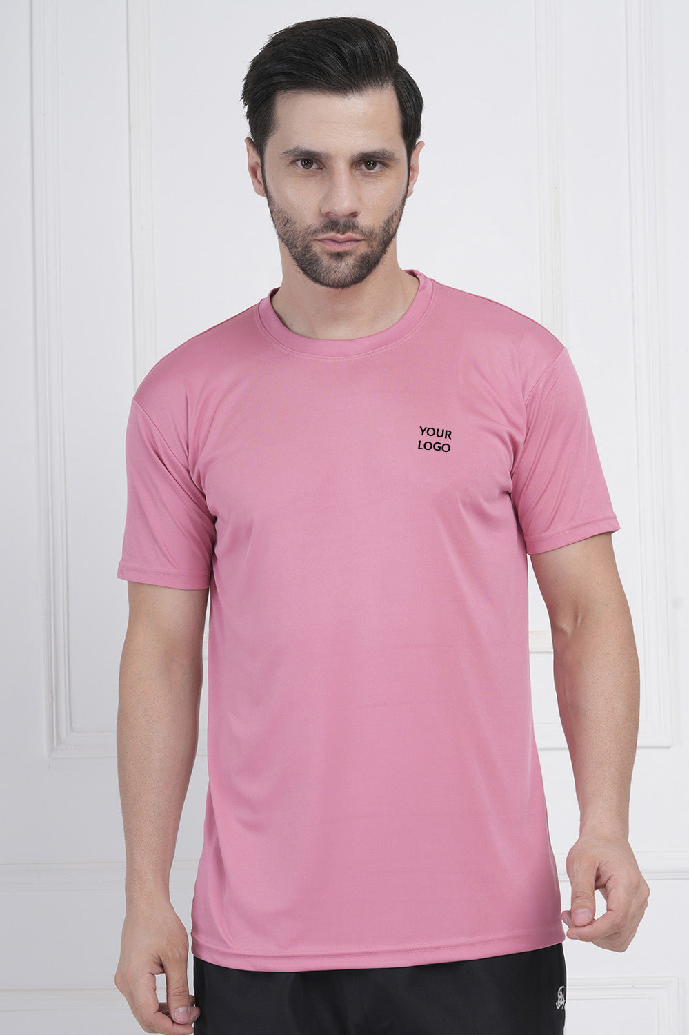 Micro Polyester Corporate Round Neck T-Shirt