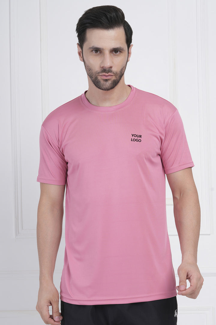 Micro Polyester Corporate Round Neck T-Shirt
