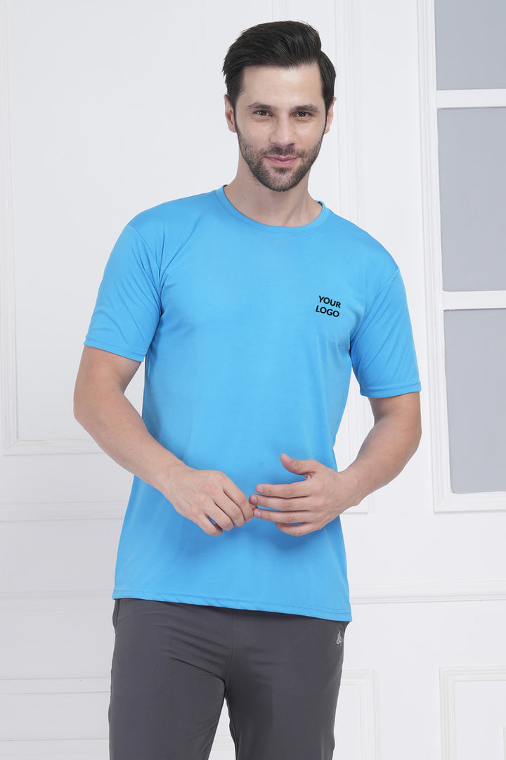 Micro Polyester Corporate Round Neck T-Shirt