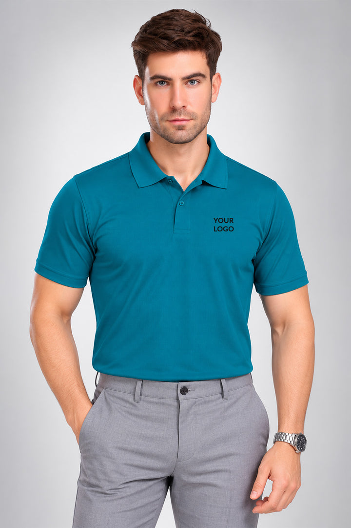 Exalon Micro Polyester Classic Polo T-Shirt | 2-Button Placket