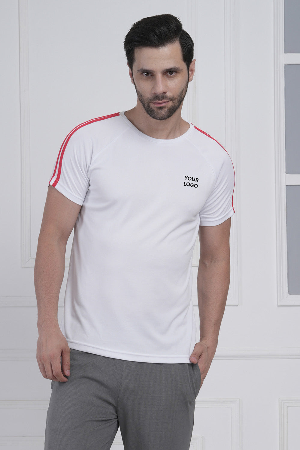 Velocity Grid Active Performance T-Shirt for Sports, Training &amp; Corporate Events
