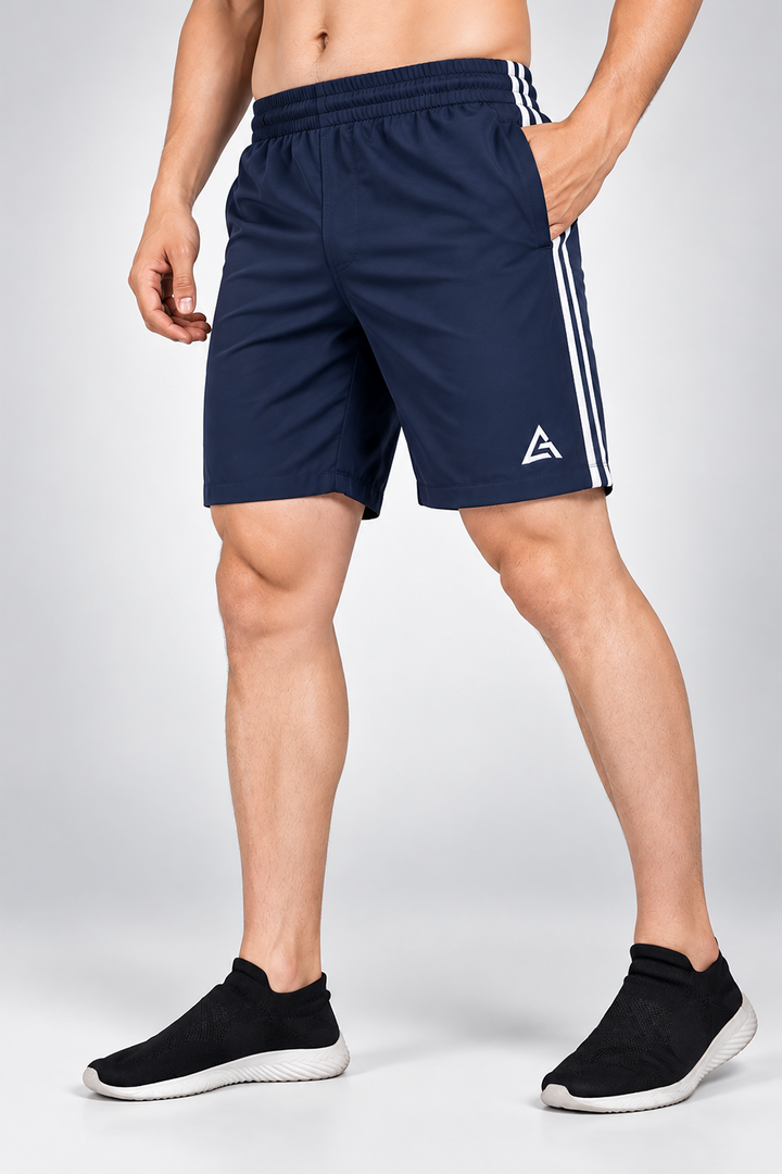 Black Performance Shorts for Corporate Bulk Branding