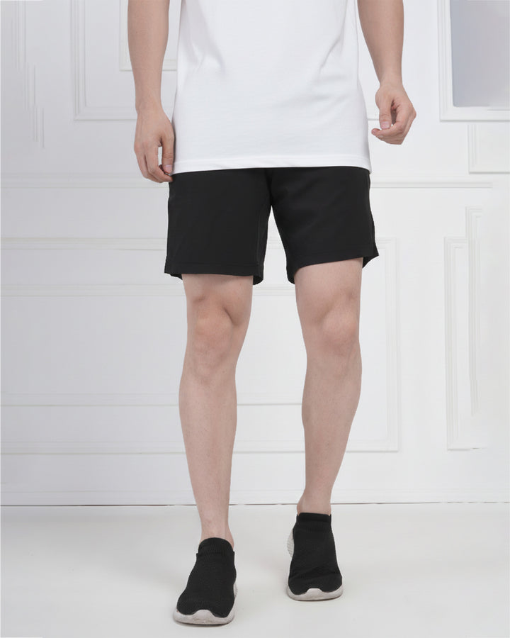 Black Performance Shorts for Corporate Bulk Branding