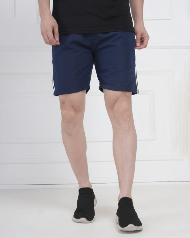 Men’s Navy Blue Sports Shorts