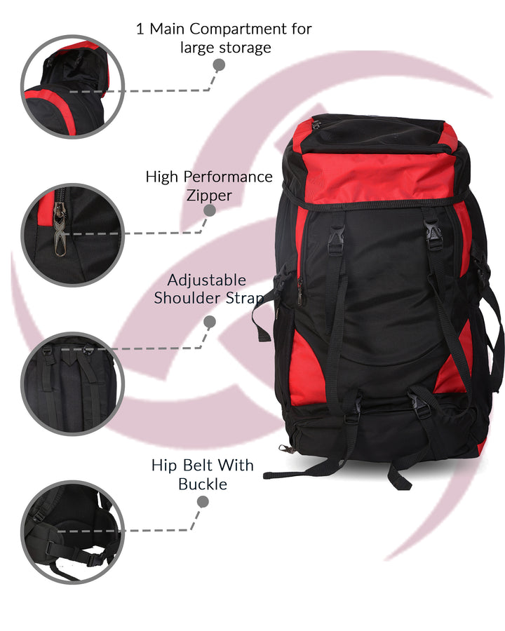 Exalon Polyester Unisex Rucksack Bag for Travel