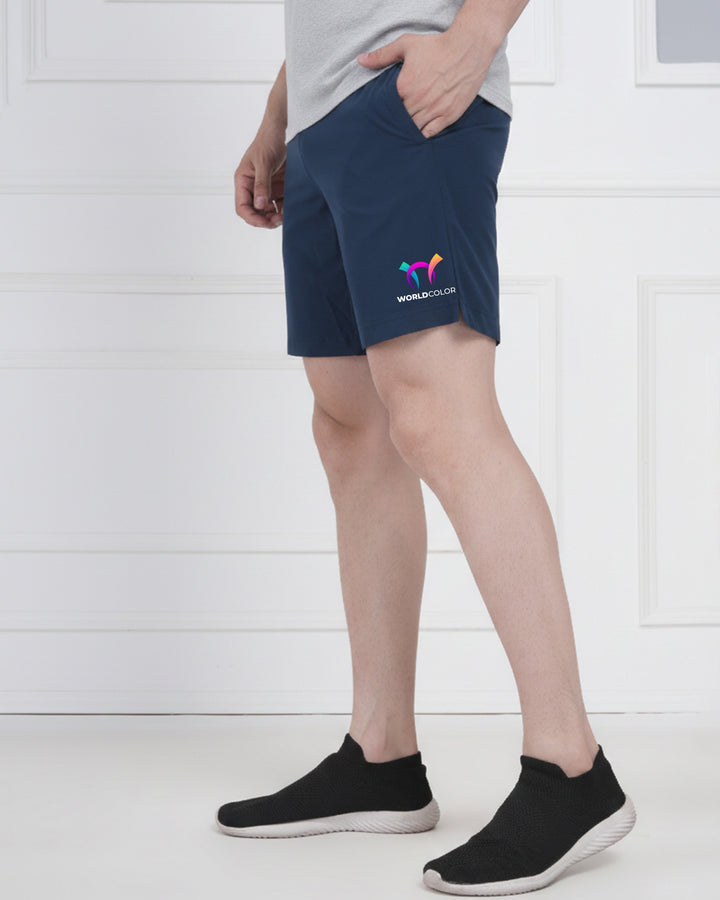 Steel Blue Performance Shorts