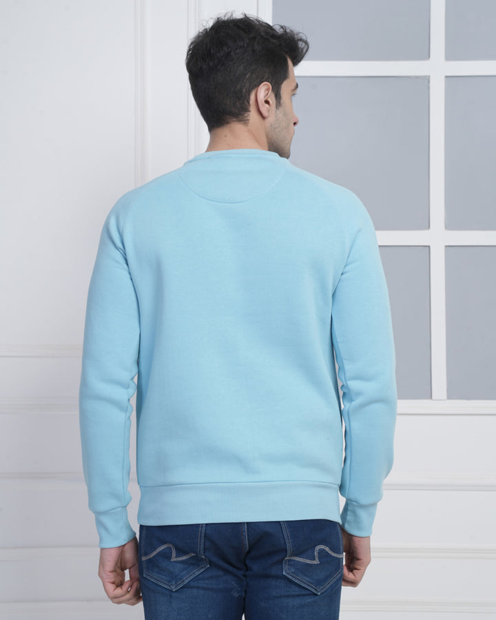 Sky Blue Corporate Sweatshirt for Team Branding