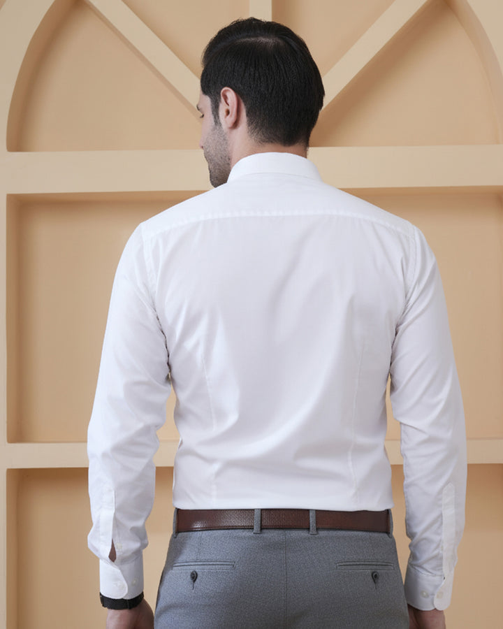 Formal White Corporate Shirt Regular Fit for Bulk Orders